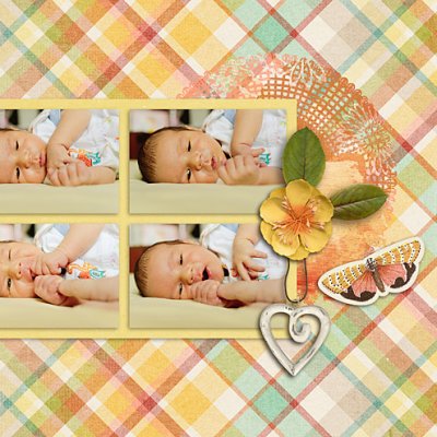 Babybook 2 - playing with hand