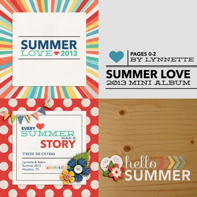 Summer Love Mini | Cover & Intro Pages