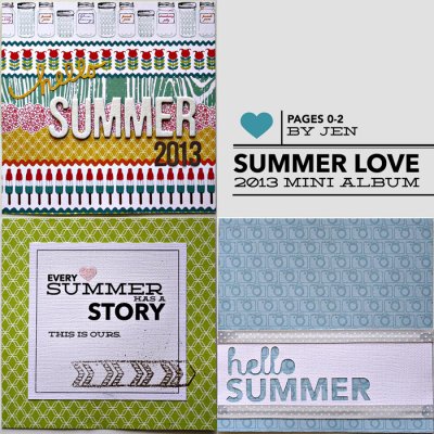 Summer Love Album Pages 00-02