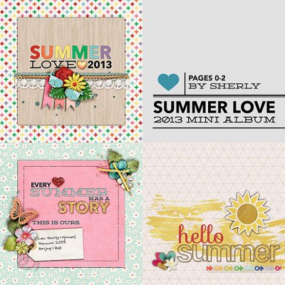 Summer Love Mini | Cover & Intro Pages