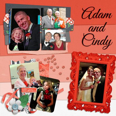 Adam & Cindy's Wedding - Left Side