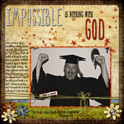 Impossible is nothing with God