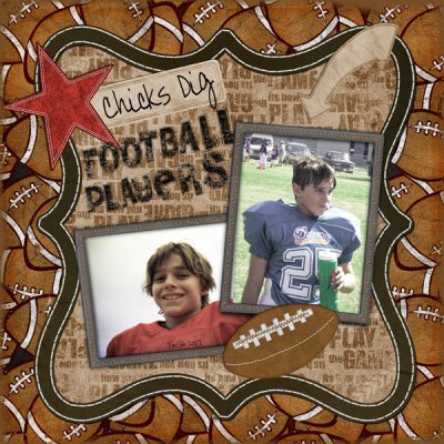 Chicks Dig Football Players
