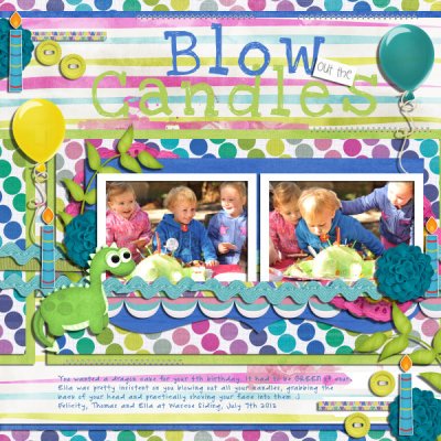 Blow out the candles