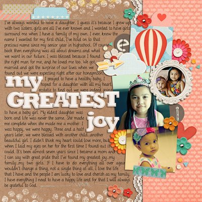 My greatest joy