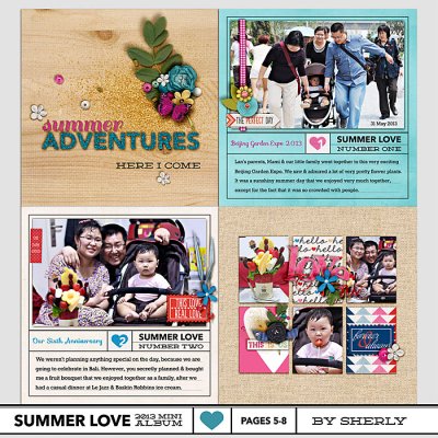 Summer Love Mini | Page 5-8