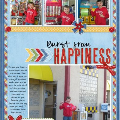 Burst From Happiness
