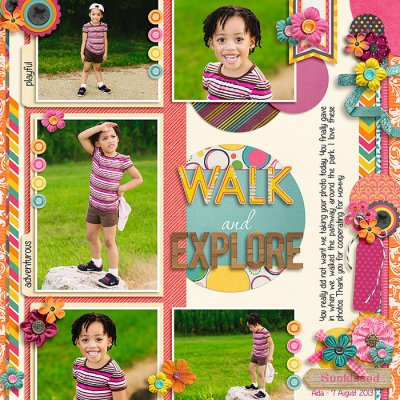 walk and explore