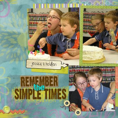 Jessica's Birthday Party - right page
