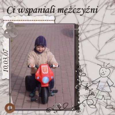 Kacper and his ,,car,,