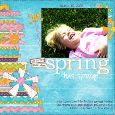 How do you know when spring has sprung?
