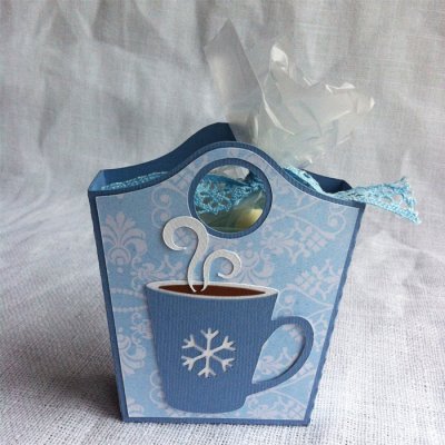 hot cocoa tote bag