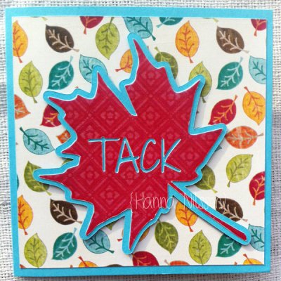 Thank you card