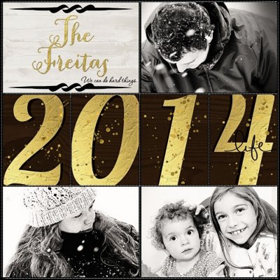 Pocket Scrapbooking 2014 - Title Page