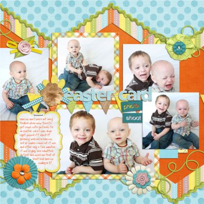 Easter Card Photoshoot
