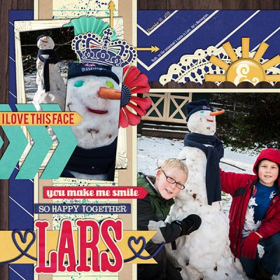 Lars....a snowman