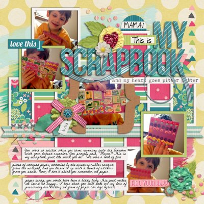 mama this is my scrapbook