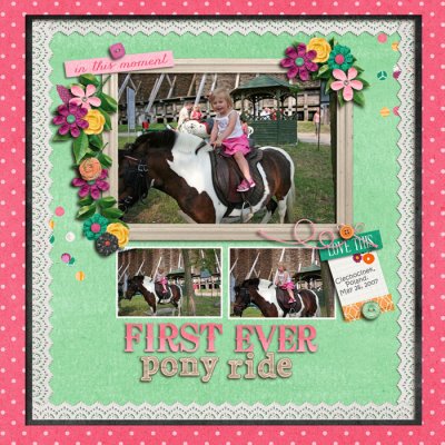 First Ever Pony Ride
