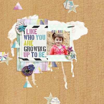 i like who you are growing...