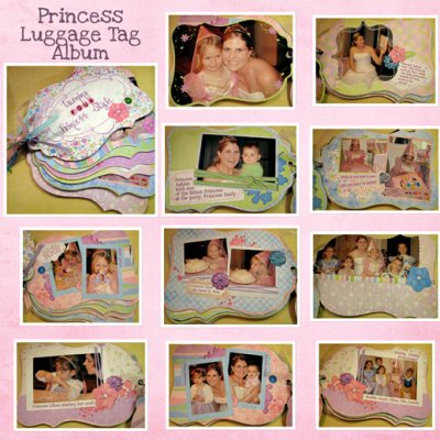 Princess Luggage Tag Album
