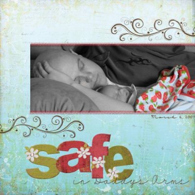 Safe In Daddy's Arms