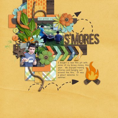 s'mores.