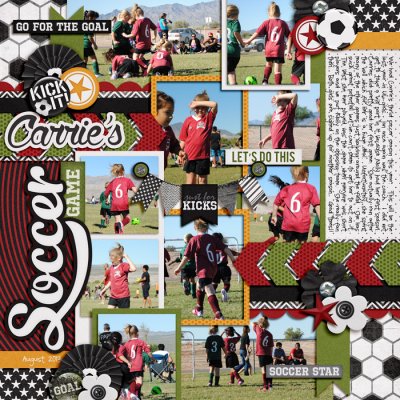Carrie's Soccer Game