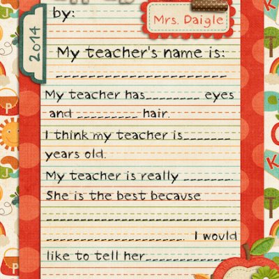 Teacher Appreciation