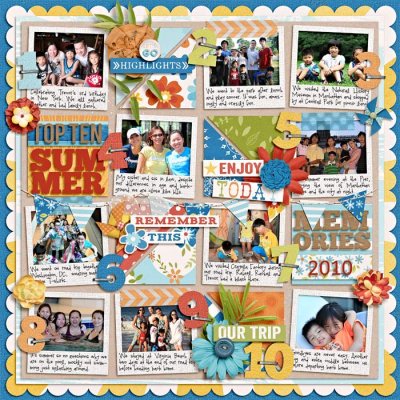 top ten summer memories 2010