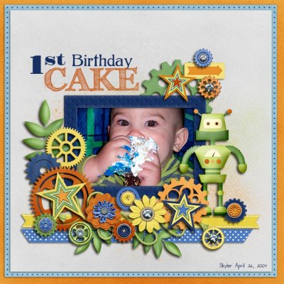 1st Birthday Cake
