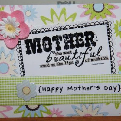 Happy  Mother's Day card