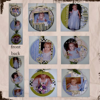 Altered CD Wall Hanging
