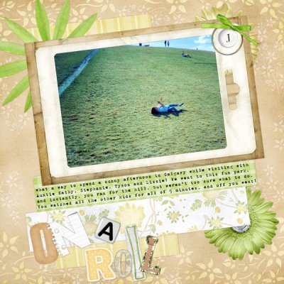 on a roll