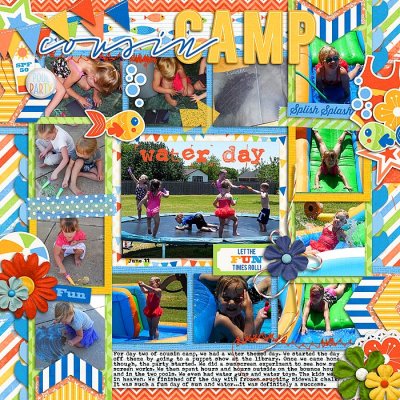Cousin Camp Water Day