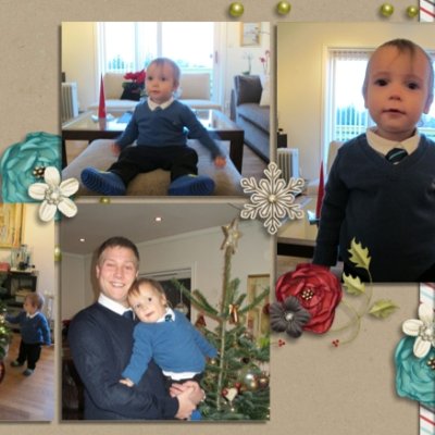 Christmas (left)