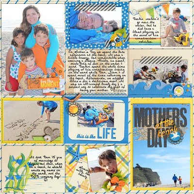 Mother's Day at the Beach