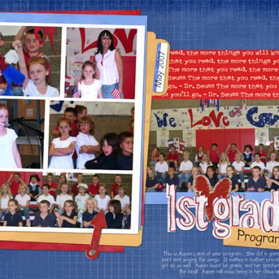 1st Grade Program