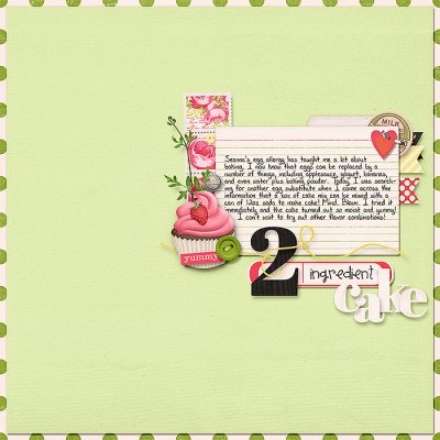 Two Ingredient Cake