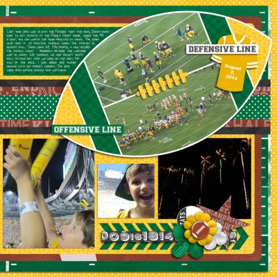 Packer Family Night, right