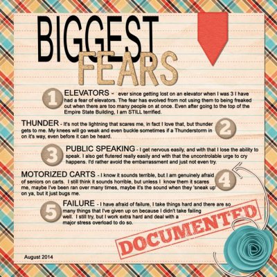 biggest fears