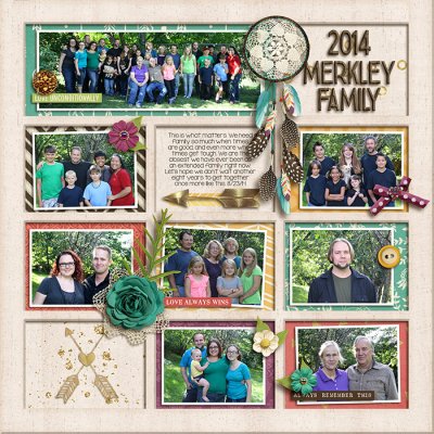 Merkley Family 2014