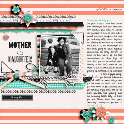 mother + daughter