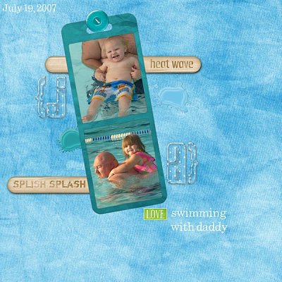 Swimming With Daddy