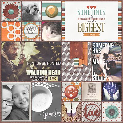 Project Life 2014 Week 42 Left