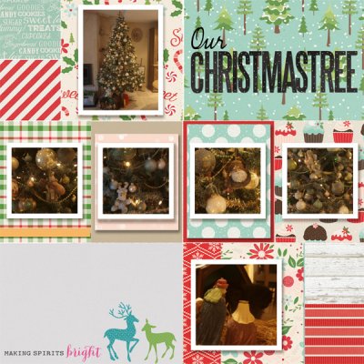 Bingo Jan Nr9 - 'Use 0 embellishments: Our Christmastree'