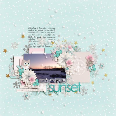 Frozen susnset