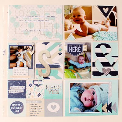Project Life 2015: Pocket Life January - Hybrid PL - RIGHT