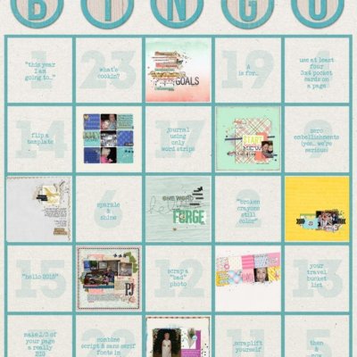 January Bingo Card