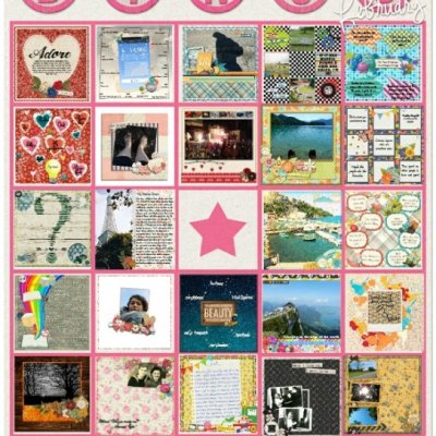 February Bingo Tracker Cards