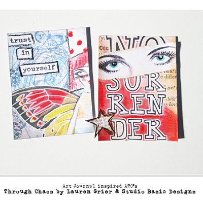 No Surrender/ Trust In Yourself ATc's